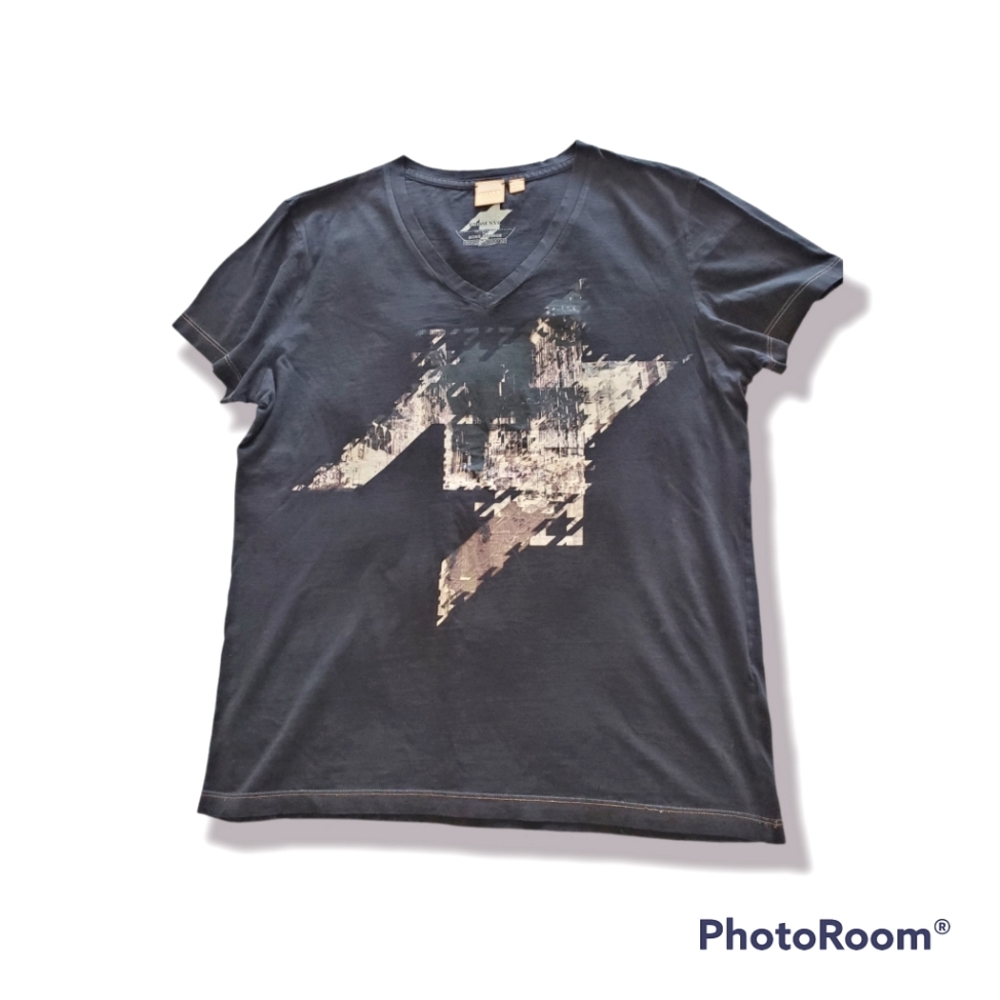 Hugo Boss, black V neck tshirt